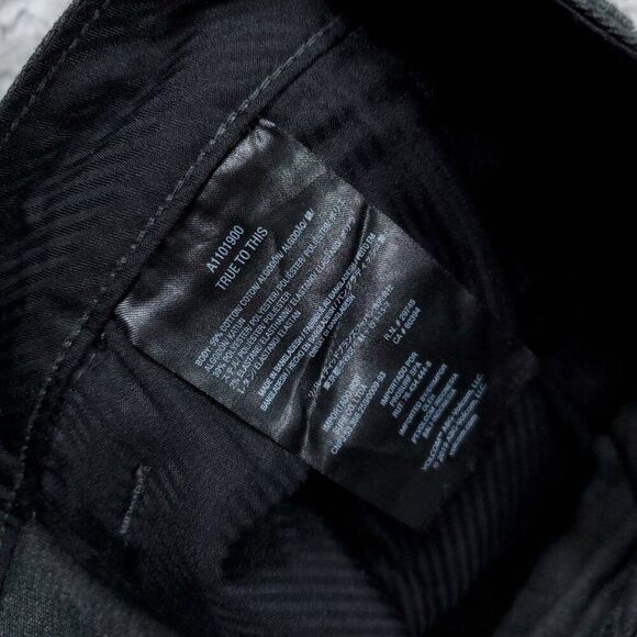 Volcom Vmonty Stretch Chino Pants Men's Straight Leg Dark Gray Size 28 - Picture 6 of 10